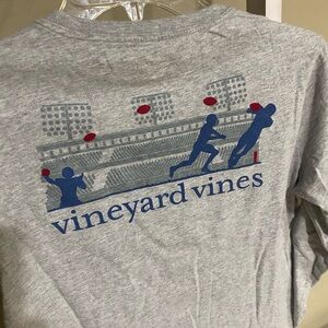 Vineyard Vines Heather Gray Long Sleeve Tee- 59